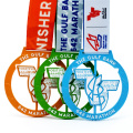 New Design Custom Championships Shinny Silver Medal